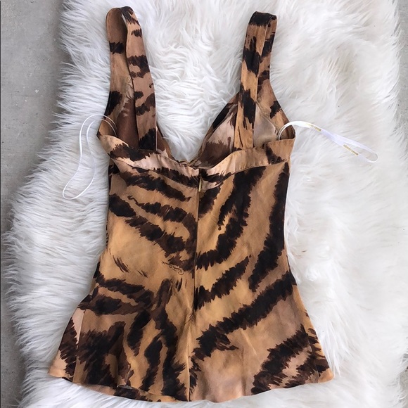 Roberto Cavalli 100% silk top - Picture 6 of 8